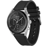 1514091-hugo-boss-watch-men-black-dial-rubber-strap-quartz-battery-analog-chronograph-top