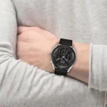 1514091-hugo-boss-watch-men-black-dial-rubber-strap-quartz-battery-analog-chronograph-top