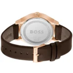 1514103-hugo-boss-watch-men-blue-dial-leather-brown-strap-quartz-battery-analog-three-hand-tyler