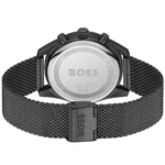 1514150-hugo-boss-watch-5bar-men-mesh-gray-dial-stainless-steel-metal-grey-strap-quartz-battery-analog-chronograph-skytraveller