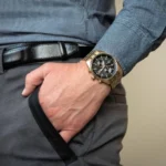 1514152-hugo-boss-watch-men-black-dial-stainless-steel-metal-gold-strap-quartz-battery-analog-chronograph-skytraveller