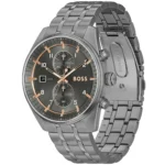 1514153-hugo-boss-watch-men-gray-dial-stainless-steel-metal-grey-strap-quartz-battery-analog-chronograph-skytraveller