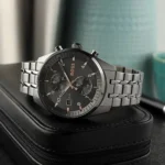1514153-hugo-boss-watch-men-gray-dial-stainless-steel-metal-grey-strap-quartz-battery-analog-chronograph-skytraveller