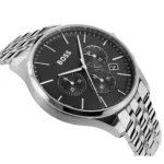 1514157-hugo-boss-watch-men-black-dial-stainless-steel-metal-silver-strap-quartz-battery-analog-chronograph-avery