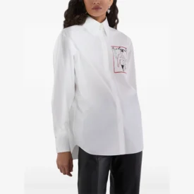 كارل لاجرفيلد قميص Carl Sears Poplin Shirt
