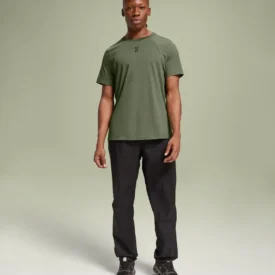 تي شيرت اون On Trek T-shirt Herr Svart Darling