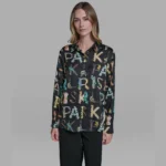 كارل لاجرفيلد قميص ATELIER PRINT BLOUSE