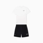 امبوريو ارماني سوت EA  T-Shirt and Shorts Running Sports Suit
