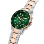 r8873600004-maserati-two-tone-watch-men-100m-330ft-green-dial-metal-stainless-steel-silver-rose-gold-strap-quartz-battery-analog-chronograph-competizione