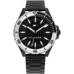 1792014-tommy-hilfiger-watch-men-black-dial-metal-stainless-steel-strap-quartz-battery-analog-three-hand-logan-3-outlet90-com
