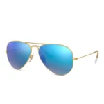 Gold / Blue Mirror