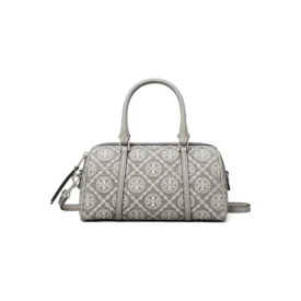 شنطة توري بورش monogram petite barrel bag