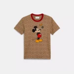 كوتش تي شيرت mickey mouse