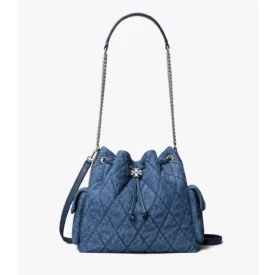 شنطة توري بورش charlie quilted drawstring