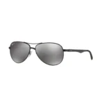 Black / Silver Mirror
