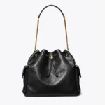 شنطة توري بورش charlie quilted drawstring shoulder