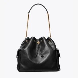 شنطة توري بورش charlie quilted drawstring shoulder