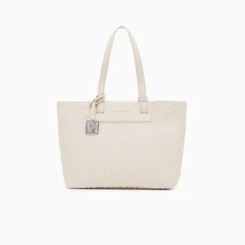 شنطة ارماني اكستشنج shopping bag with coated exterior