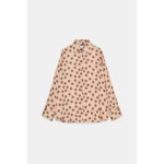 زارا قميص ZARA Satin Dots Shirt